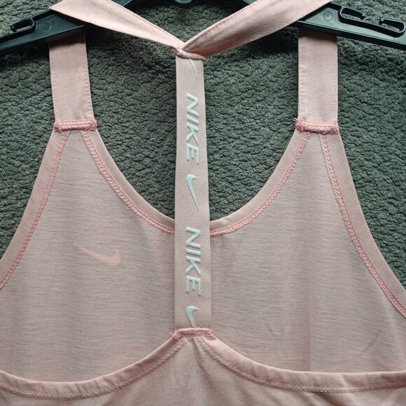 Nike Dri Fit Elastika Women's Tank Top Pink - Picture 6 of 8